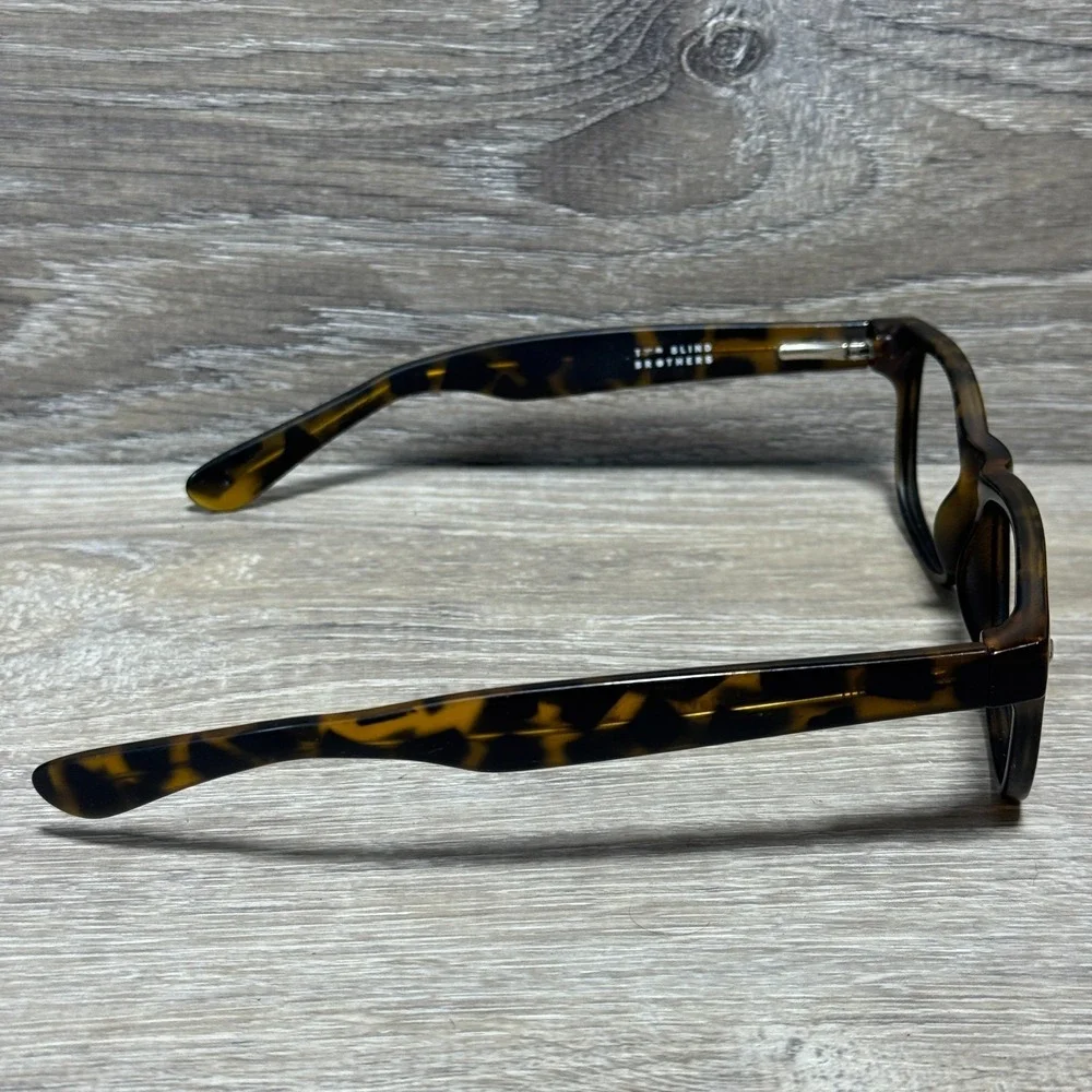Two Blind Brothers The Cavalier Eyeglass‎ Frames Tortoise Brown Unisex Glasses